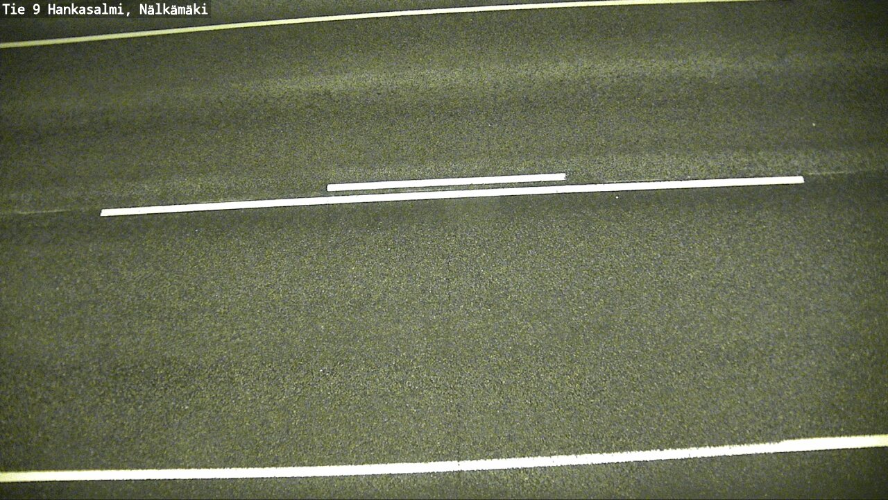 Weather Camera Image Väg 9 Hankasalmi, Nälkämäki, Hankasalmi, Keski-Suomi