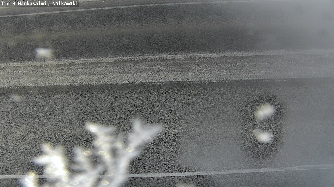 Weather Camera Image Väg 9 Hankasalmi, Nälkämäki, Hankasalmi, Keski-Suomi