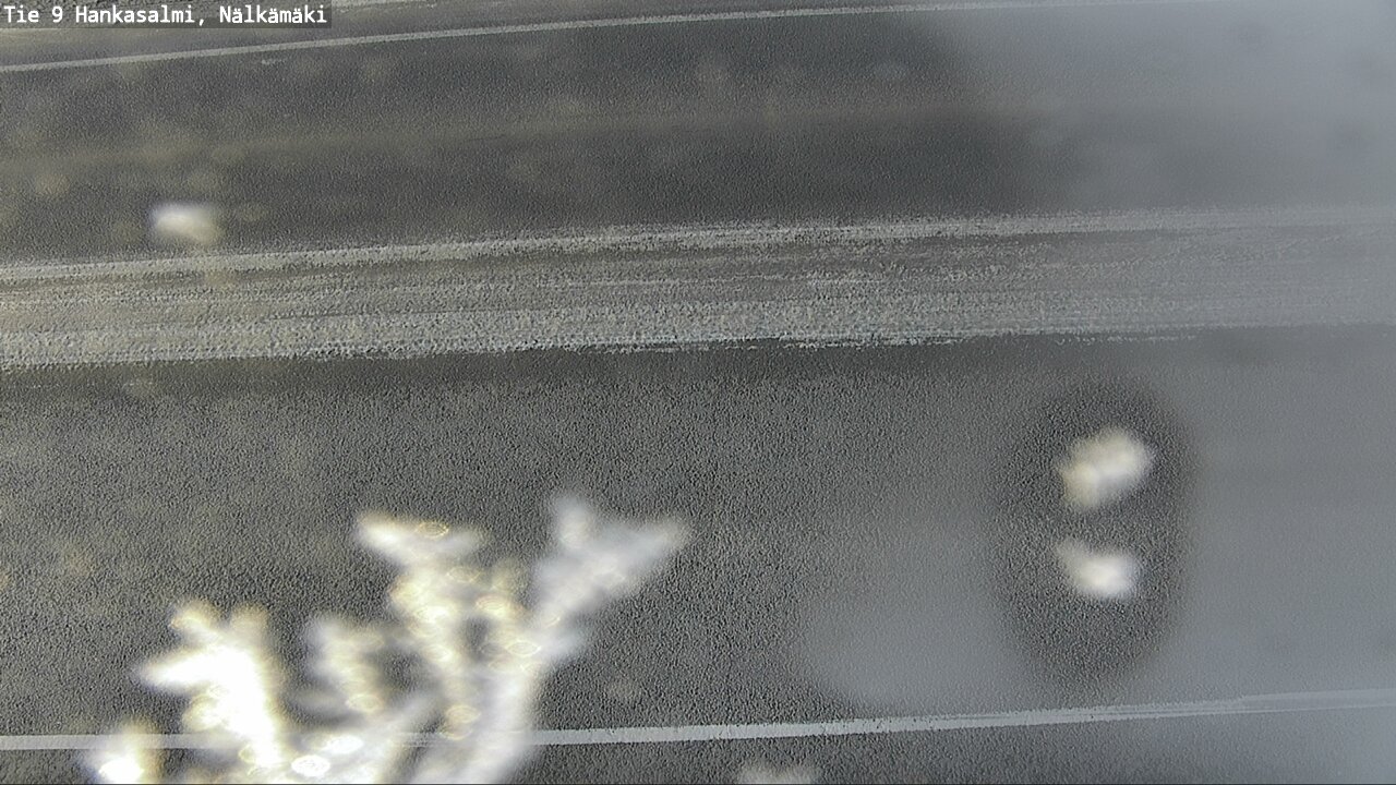 Weather Camera Image Väg 9 Hankasalmi, Nälkämäki, Hankasalmi, Keski-Suomi