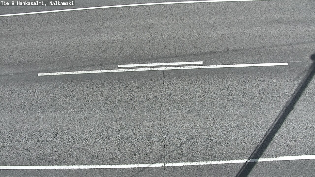Weather Camera Image Väg 9 Hankasalmi, Nälkämäki, Hankasalmi, Keski-Suomi