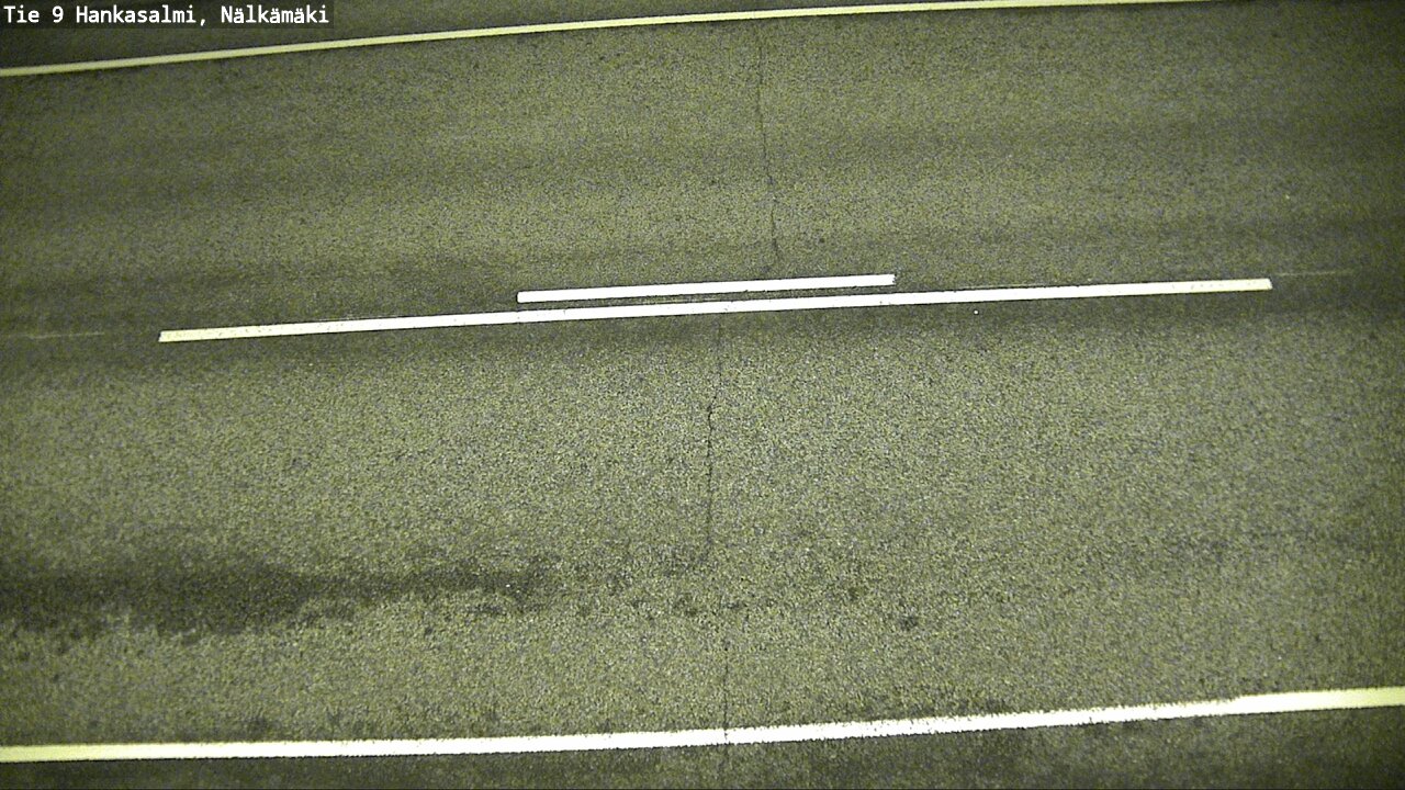 Weather Camera Image Väg 9 Hankasalmi, Nälkämäki, Hankasalmi, Keski-Suomi