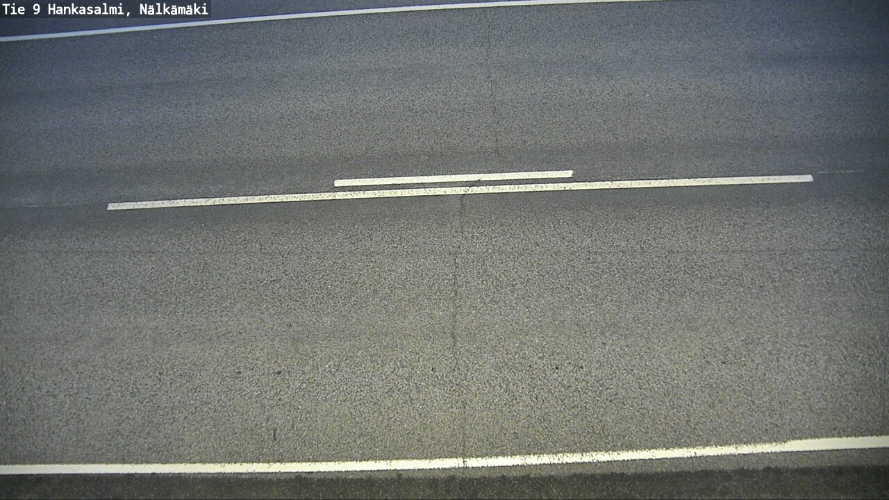 Weather Camera Image Väg 9 Hankasalmi, Nälkämäki, Hankasalmi, Keski-Suomi