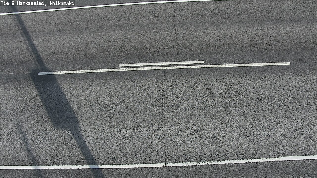 Weather Camera Image Väg 9 Hankasalmi, Nälkämäki, Hankasalmi, Keski-Suomi