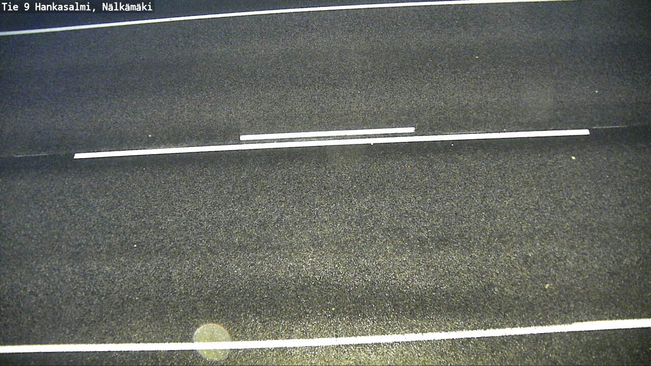 Weather Camera Image Väg 9 Hankasalmi, Nälkämäki, Hankasalmi, Keski-Suomi