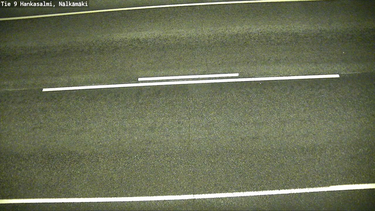 Weather Camera Image Väg 9 Hankasalmi, Nälkämäki, Hankasalmi, Keski-Suomi