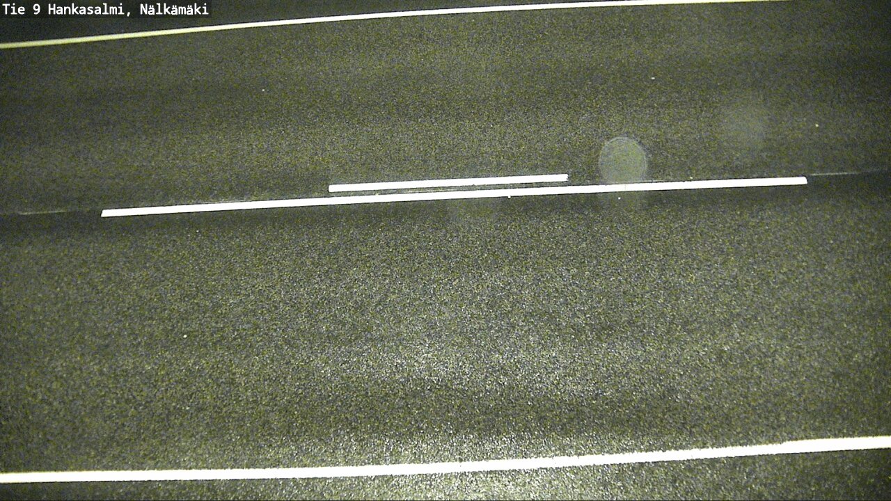 Weather Camera Image Väg 9 Hankasalmi, Nälkämäki, Hankasalmi, Keski-Suomi