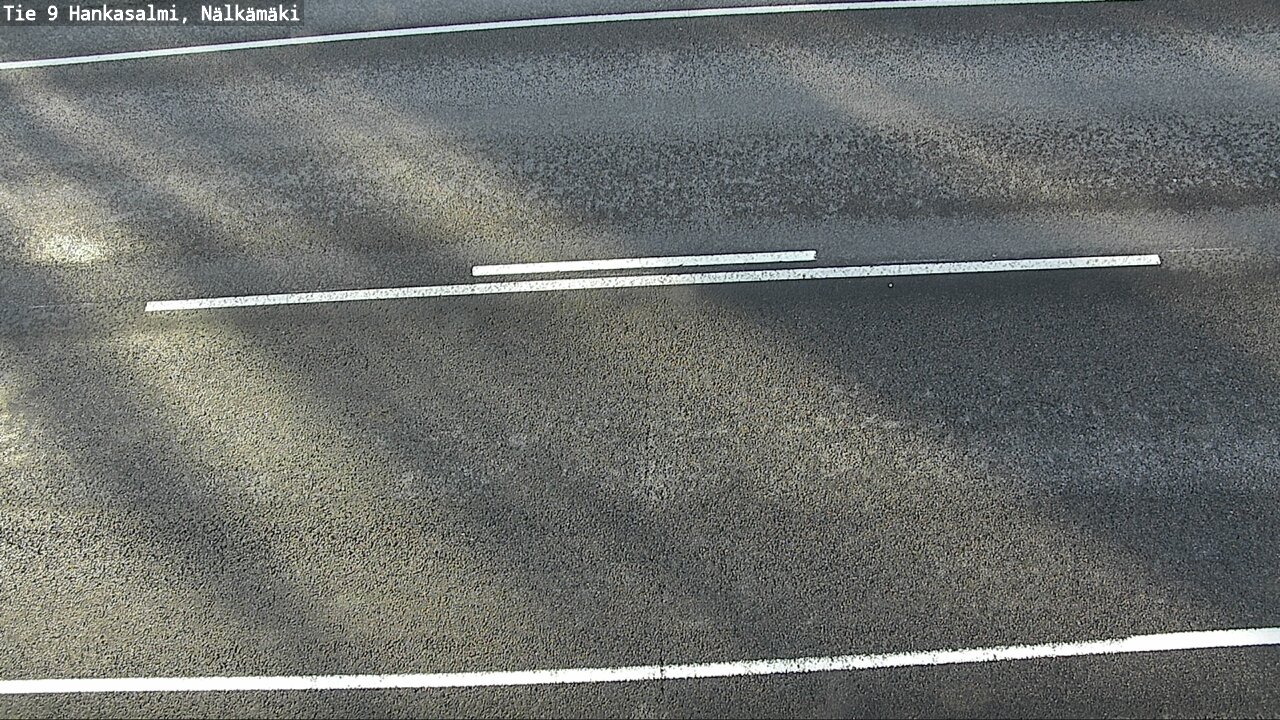 Weather Camera Image Väg 9 Hankasalmi, Nälkämäki, Hankasalmi, Keski-Suomi