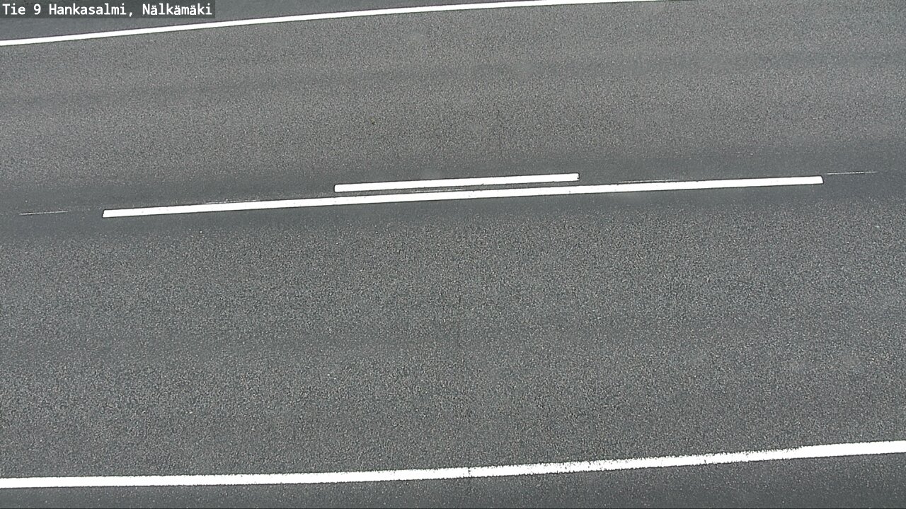 Weather Camera Image Väg 9 Hankasalmi, Nälkämäki, Hankasalmi, Keski-Suomi