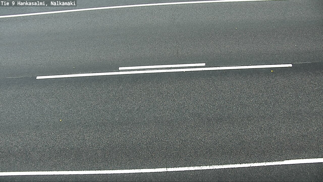 Weather Camera Image Väg 9 Hankasalmi, Nälkämäki, Hankasalmi, Keski-Suomi