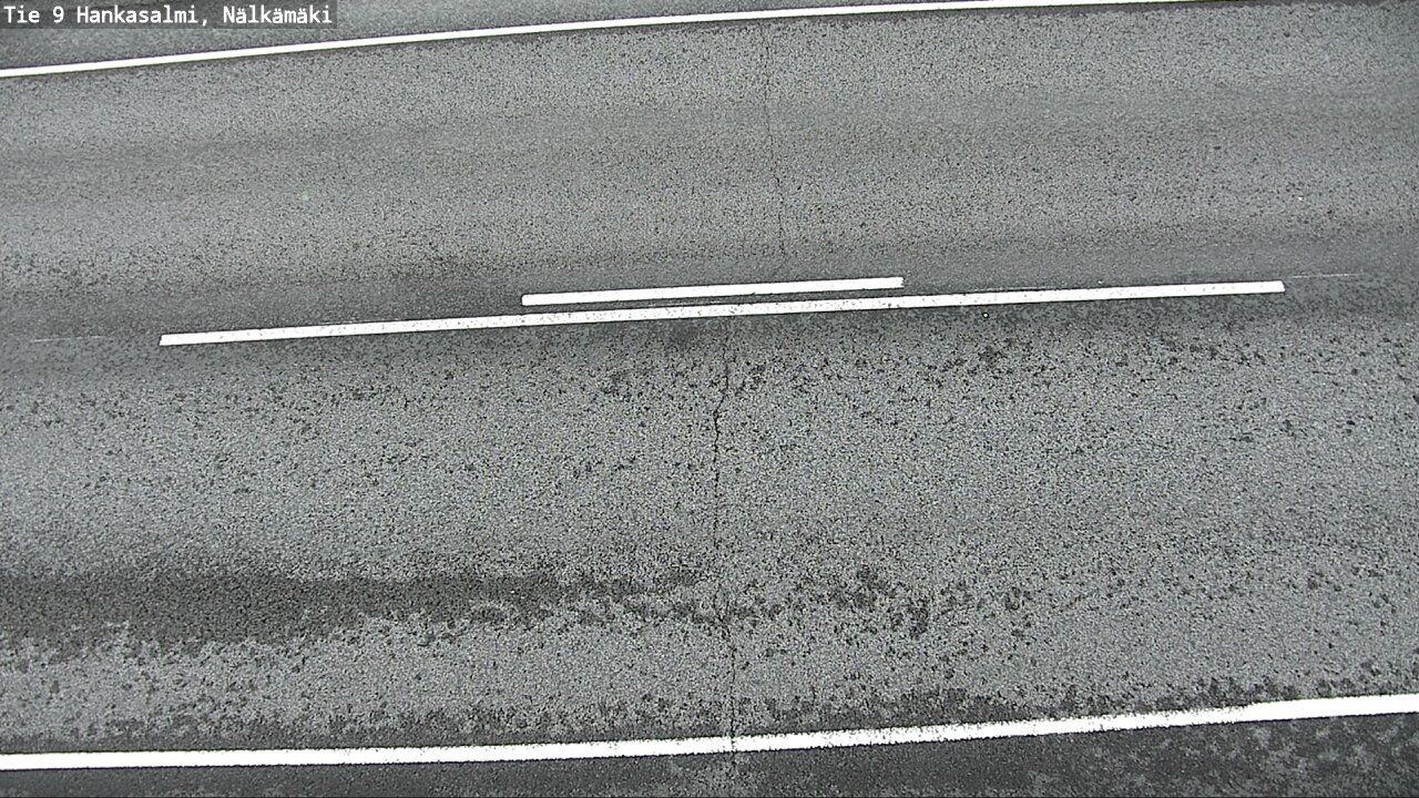Weather Camera Image Väg 9 Hankasalmi, Nälkämäki, Hankasalmi, Keski-Suomi