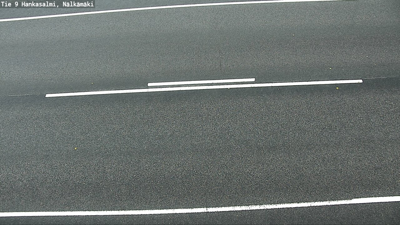 Weather Camera Image Väg 9 Hankasalmi, Nälkämäki, Hankasalmi, Keski-Suomi