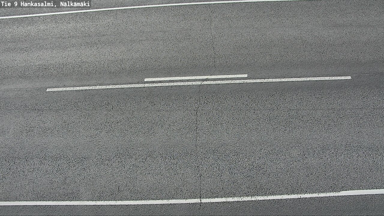 Weather Camera Image Väg 9 Hankasalmi, Nälkämäki, Hankasalmi, Keski-Suomi