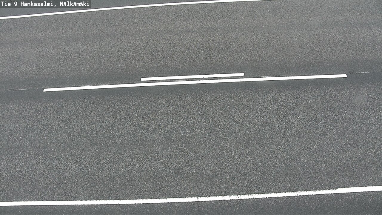 Weather Camera Image Väg 9 Hankasalmi, Nälkämäki, Hankasalmi, Keski-Suomi