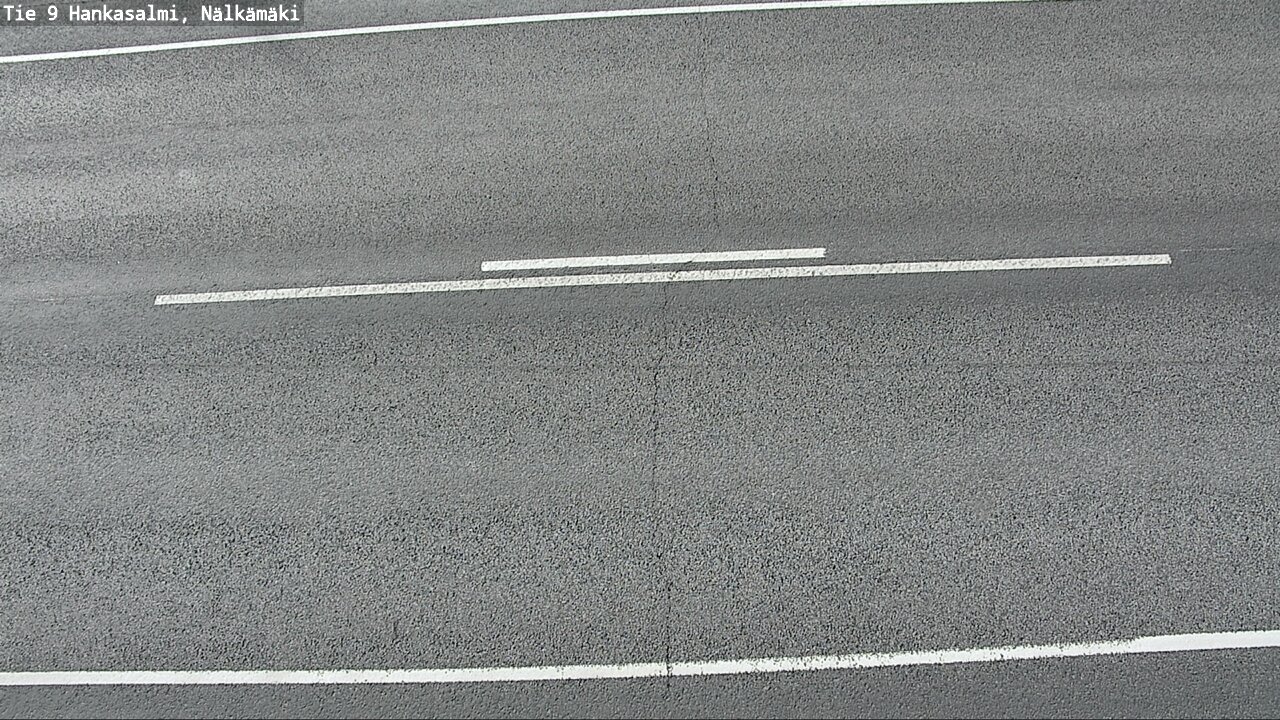 Weather Camera Image Väg 9 Hankasalmi, Nälkämäki, Hankasalmi, Keski-Suomi