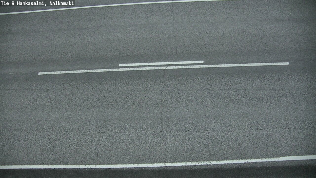 Weather Camera Image Väg 9 Hankasalmi, Nälkämäki, Hankasalmi, Keski-Suomi