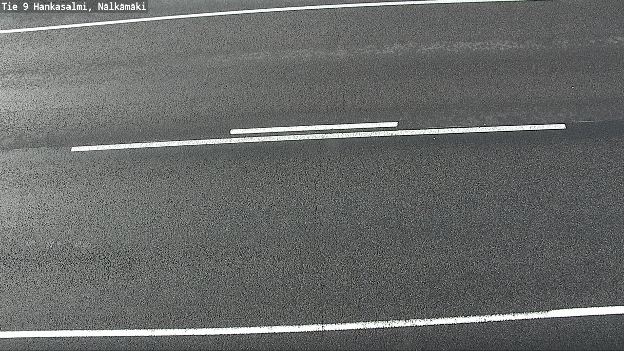 Weather Camera Image Väg 9 Hankasalmi, Nälkämäki, Hankasalmi, Keski-Suomi