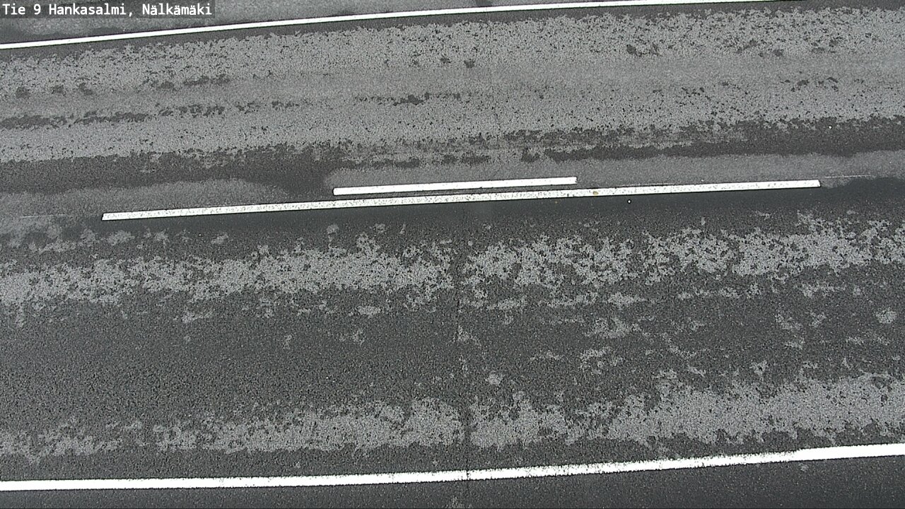 Weather Camera Image Väg 9 Hankasalmi, Nälkämäki, Hankasalmi, Keski-Suomi