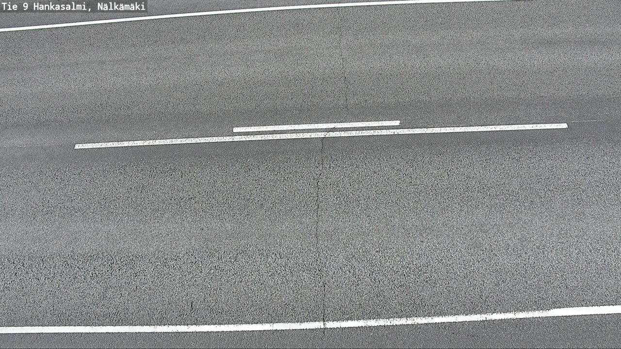 Weather Camera Image Väg 9 Hankasalmi, Nälkämäki, Hankasalmi, Keski-Suomi