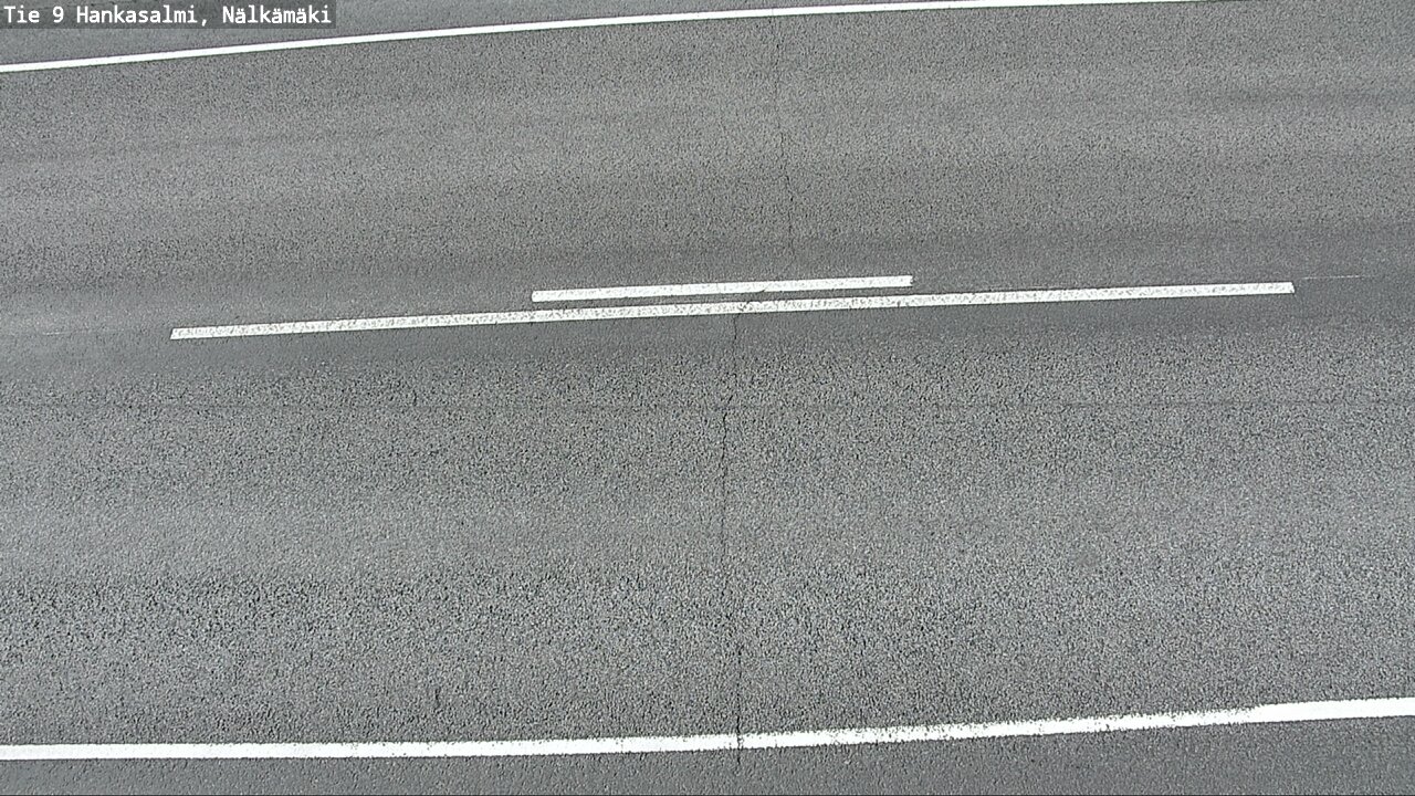 Weather Camera Image Väg 9 Hankasalmi, Nälkämäki, Hankasalmi, Keski-Suomi