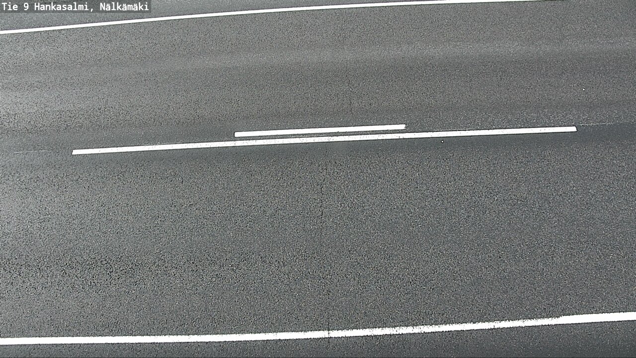 Weather Camera Image Väg 9 Hankasalmi, Nälkämäki, Hankasalmi, Keski-Suomi