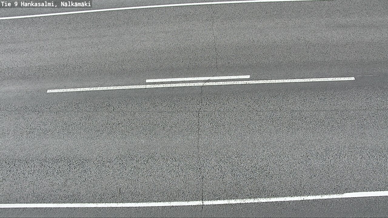 Weather Camera Image Väg 9 Hankasalmi, Nälkämäki, Hankasalmi, Keski-Suomi
