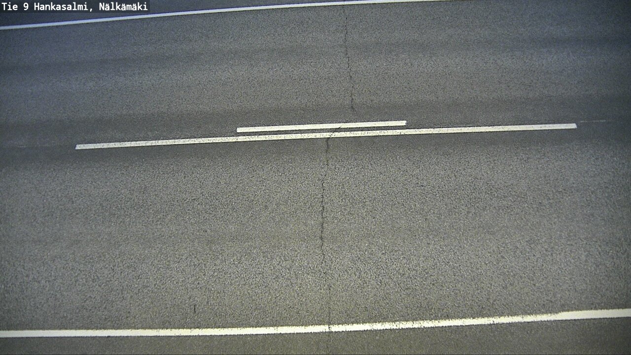 Weather Camera Image Väg 9 Hankasalmi, Nälkämäki, Hankasalmi, Keski-Suomi
