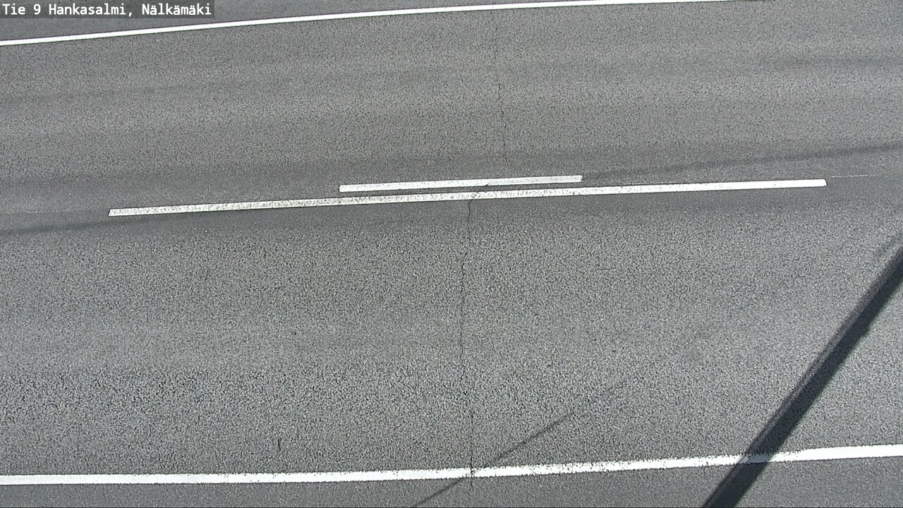 Weather Camera Image Väg 9 Hankasalmi, Nälkämäki, Hankasalmi, Keski-Suomi