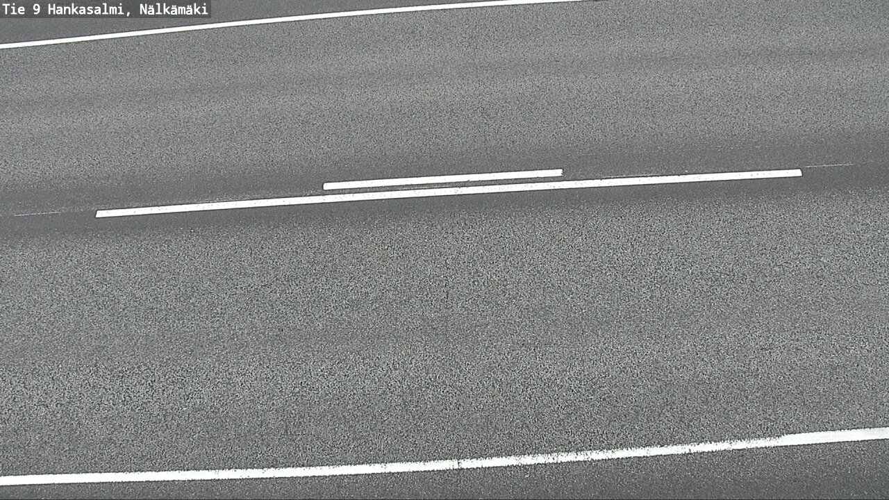 Weather Camera Image Väg 9 Hankasalmi, Nälkämäki, Hankasalmi, Keski-Suomi