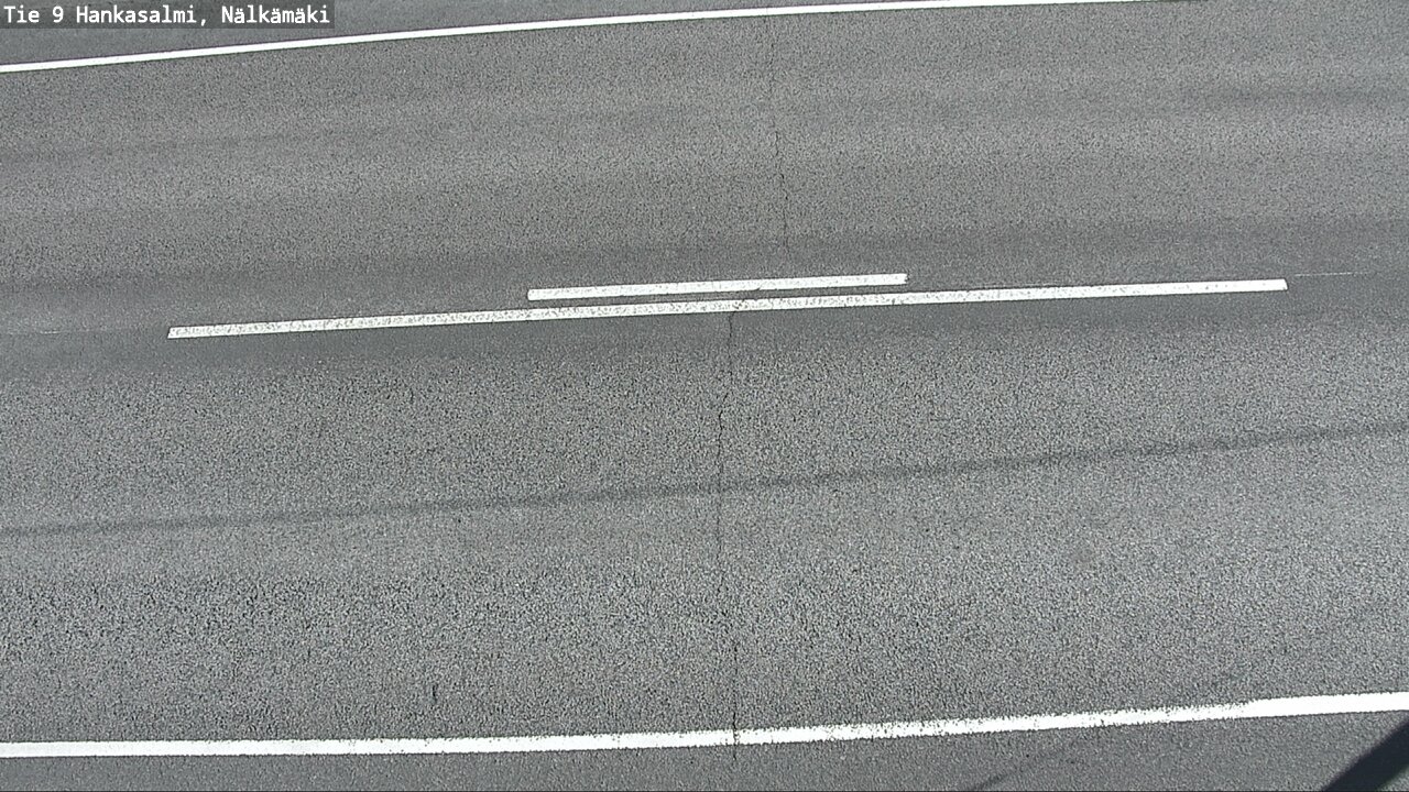 Weather Camera Image Väg 9 Hankasalmi, Nälkämäki, Hankasalmi, Keski-Suomi