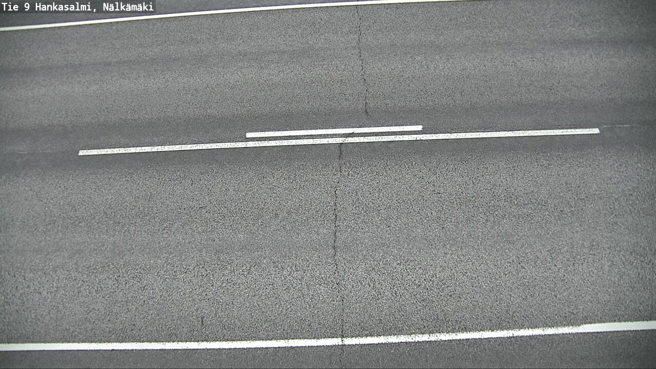 Weather Camera Image Väg 9 Hankasalmi, Nälkämäki, Hankasalmi, Keski-Suomi