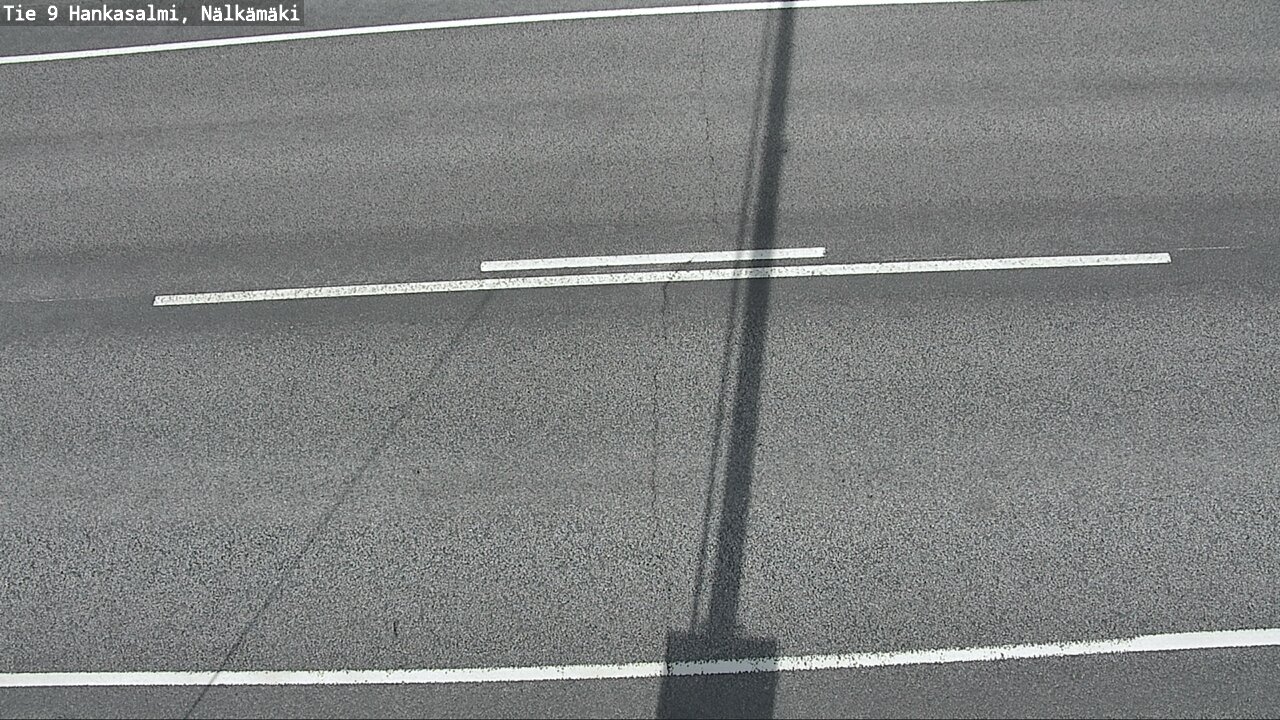 Weather Camera Image Väg 9 Hankasalmi, Nälkämäki, Hankasalmi, Keski-Suomi
