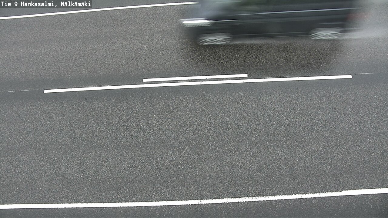 Weather Camera Image Väg 9 Hankasalmi, Nälkämäki, Hankasalmi, Keski-Suomi