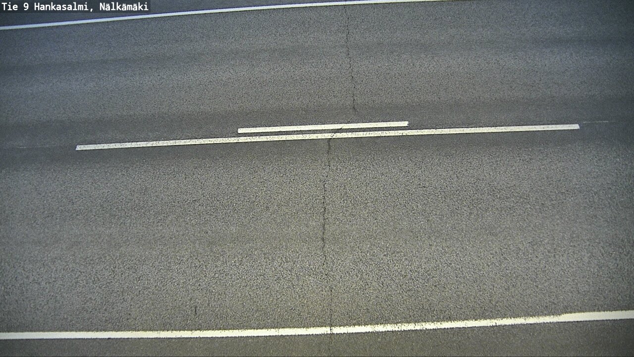Weather Camera Image Väg 9 Hankasalmi, Nälkämäki, Hankasalmi, Keski-Suomi