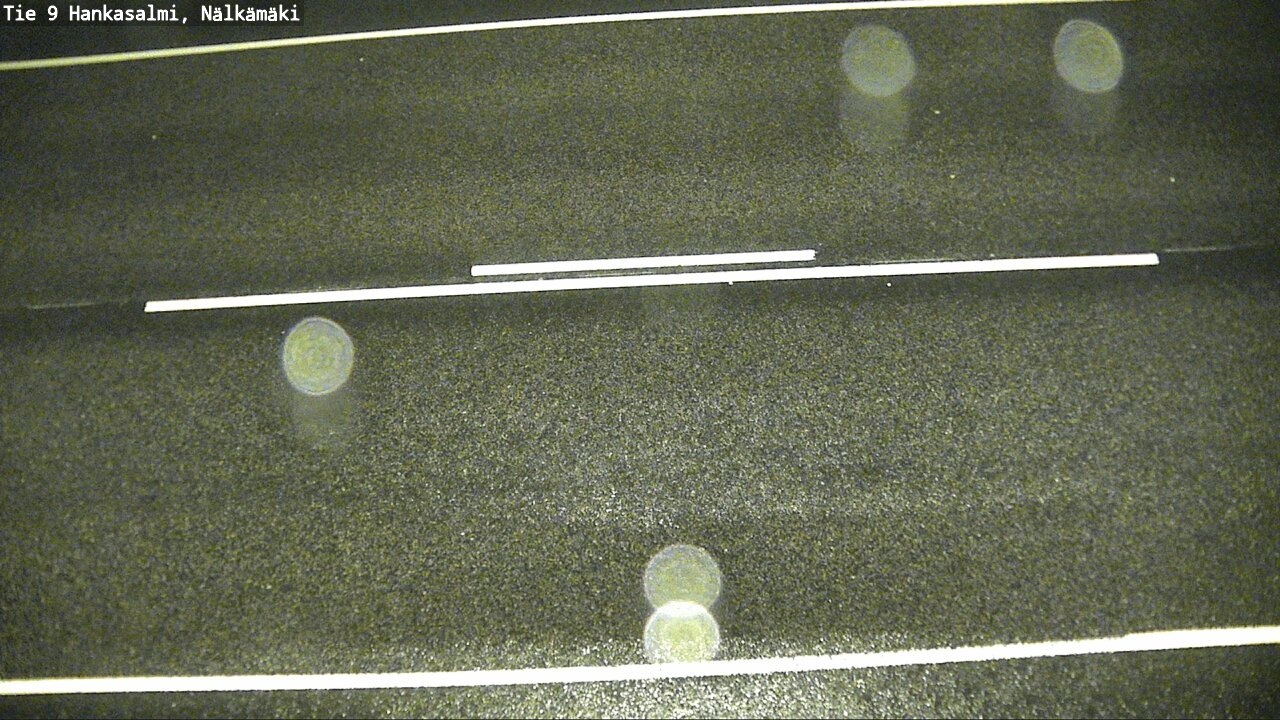 Weather Camera Image Väg 9 Hankasalmi, Nälkämäki, Hankasalmi, Keski-Suomi