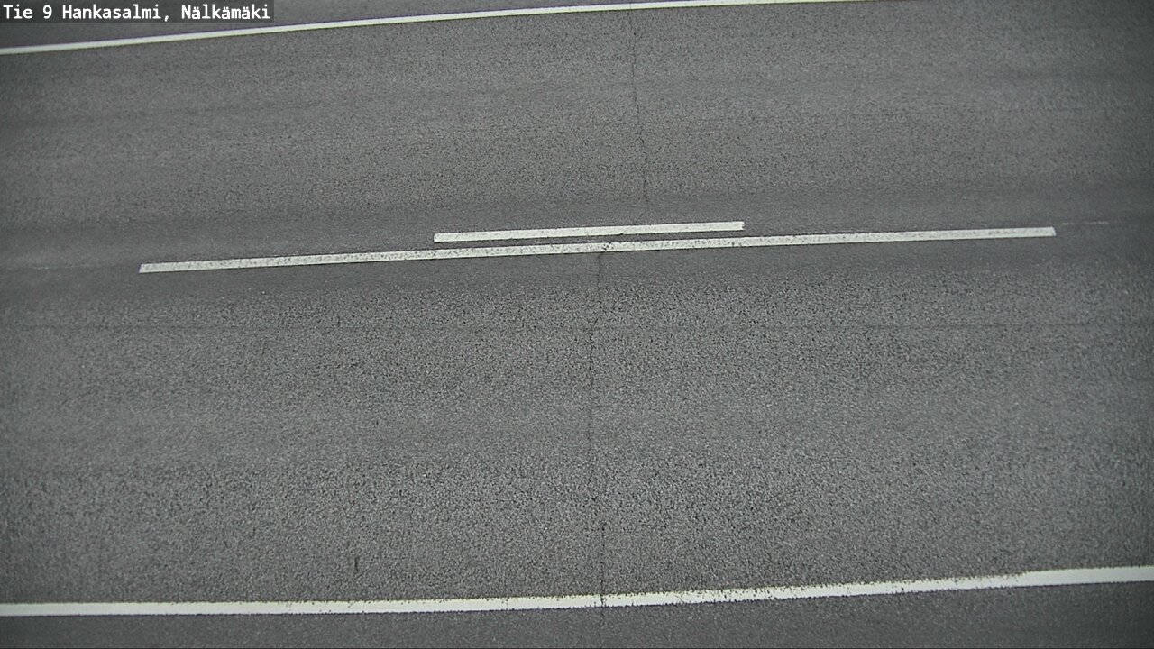 Weather Camera Image Väg 9 Hankasalmi, Nälkämäki, Hankasalmi, Keski-Suomi