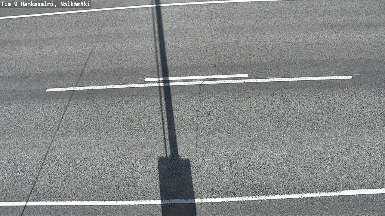 Weather Camera Image Väg 9 Hankasalmi, Nälkämäki, Hankasalmi, Keski-Suomi
