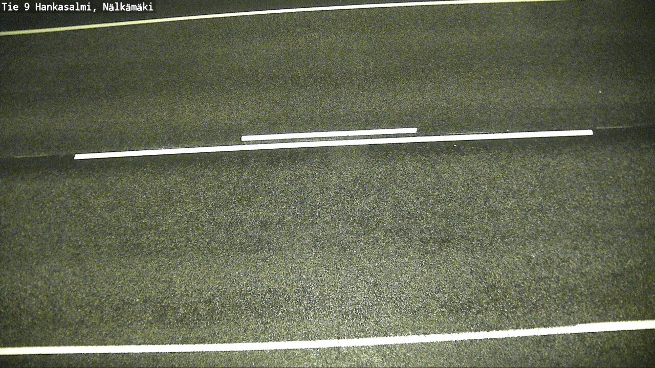 Weather Camera Image Väg 9 Hankasalmi, Nälkämäki, Hankasalmi, Keski-Suomi