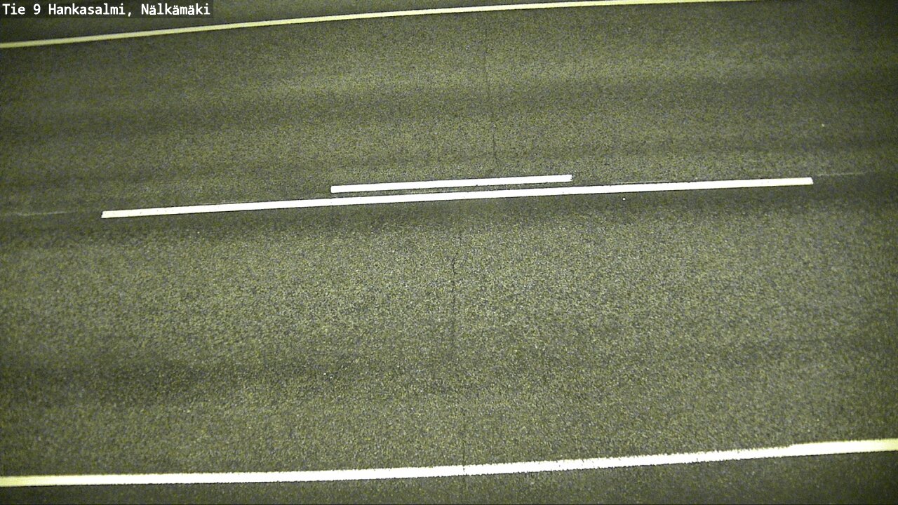 Weather Camera Image Väg 9 Hankasalmi, Nälkämäki, Hankasalmi, Keski-Suomi