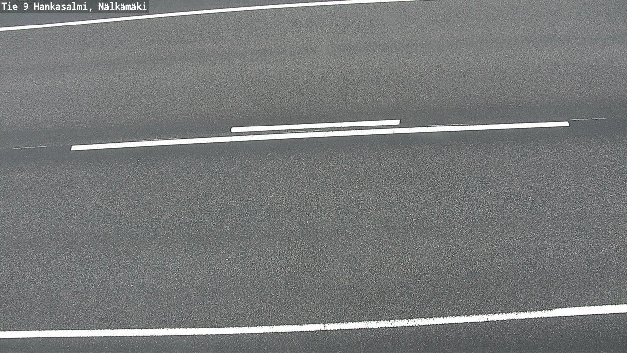 Weather Camera Image Väg 9 Hankasalmi, Nälkämäki, Hankasalmi, Keski-Suomi