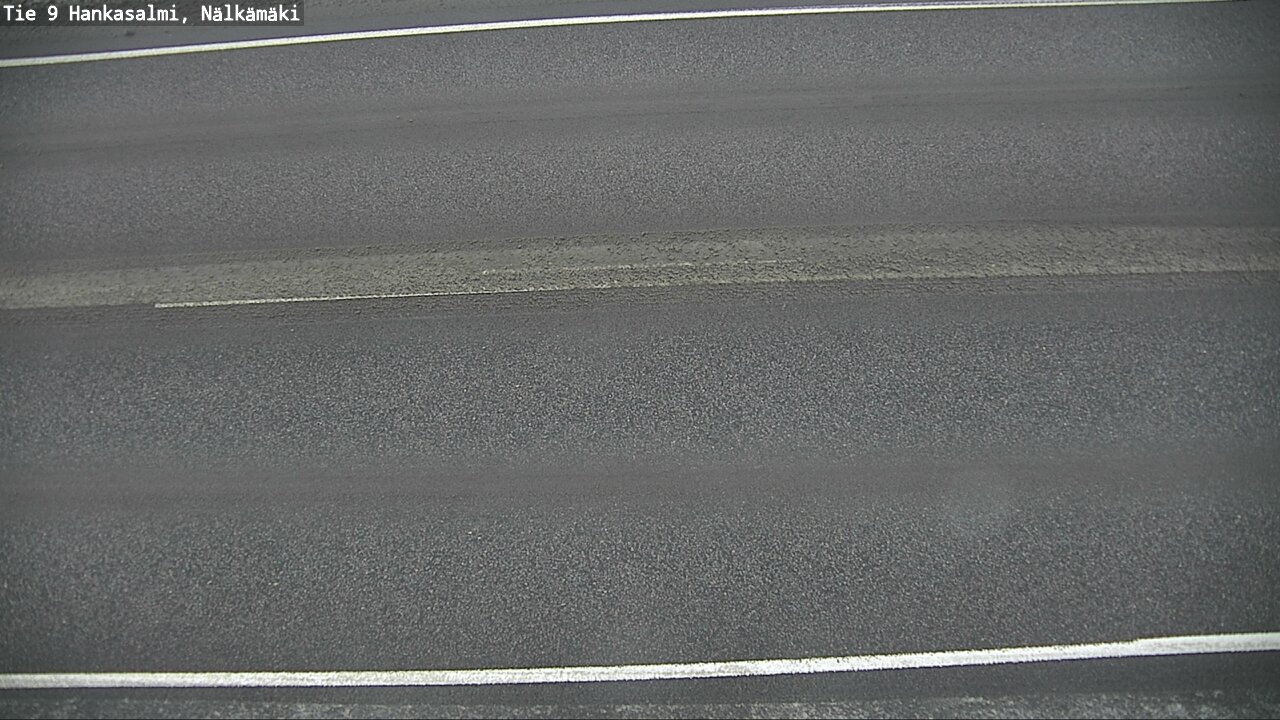 Weather Camera Image Väg 9 Hankasalmi, Nälkämäki, Hankasalmi, Keski-Suomi