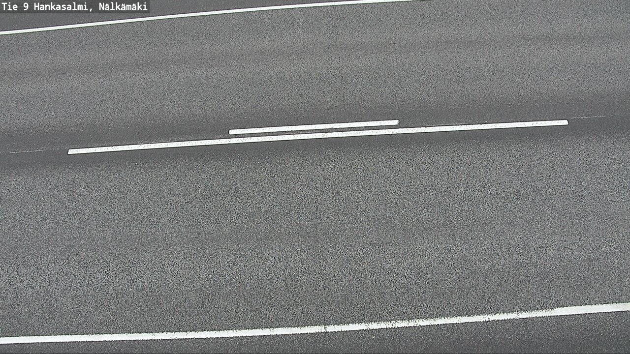 Weather Camera Image Väg 9 Hankasalmi, Nälkämäki, Hankasalmi, Keski-Suomi