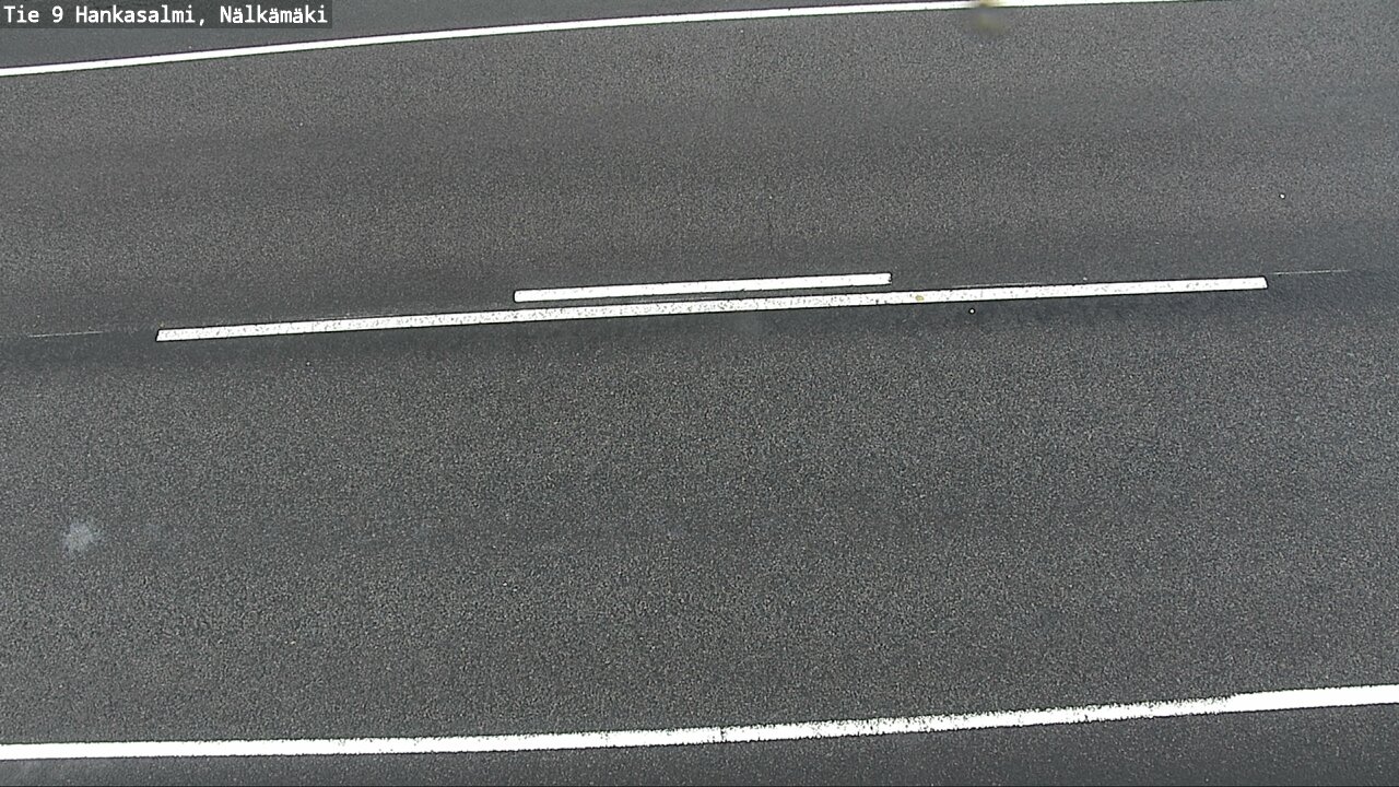 Weather Camera Image Väg 9 Hankasalmi, Nälkämäki, Hankasalmi, Keski-Suomi