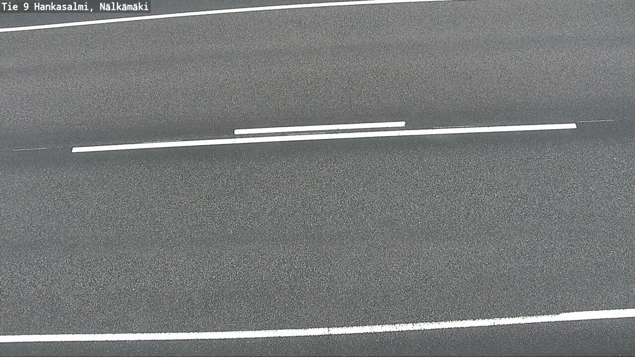 Weather Camera Image Väg 9 Hankasalmi, Nälkämäki, Hankasalmi, Keski-Suomi
