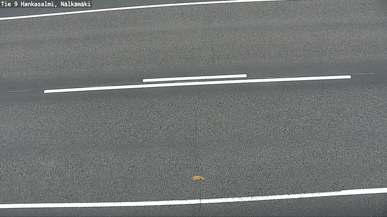 Weather Camera Image Väg 9 Hankasalmi, Nälkämäki, Hankasalmi, Keski-Suomi