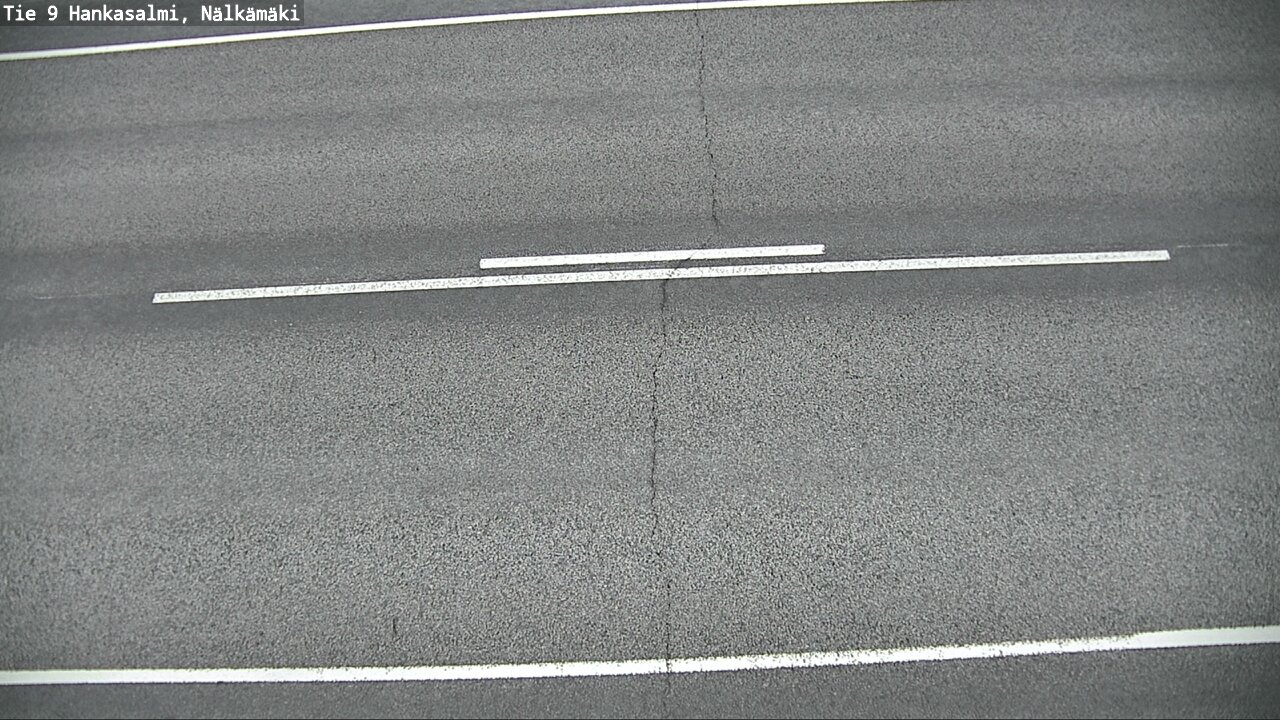 Weather Camera Image Väg 9 Hankasalmi, Nälkämäki, Hankasalmi, Keski-Suomi