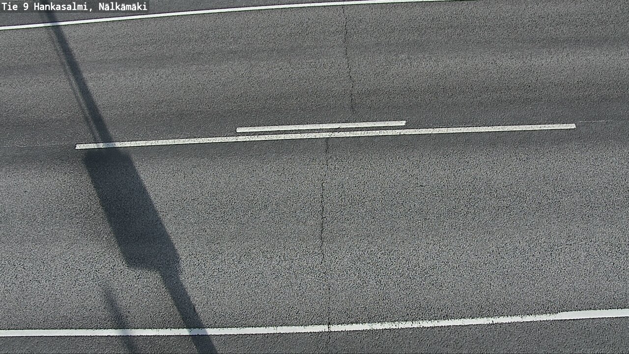Weather Camera Image Väg 9 Hankasalmi, Nälkämäki, Hankasalmi, Keski-Suomi