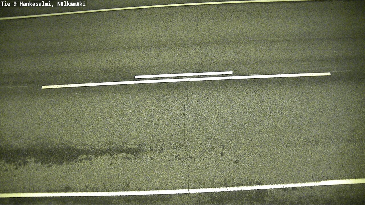 Weather Camera Image Väg 9 Hankasalmi, Nälkämäki, Hankasalmi, Keski-Suomi