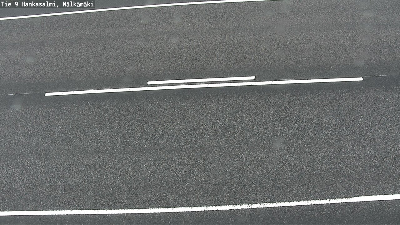 Weather Camera Image Väg 9 Hankasalmi, Nälkämäki, Hankasalmi, Keski-Suomi