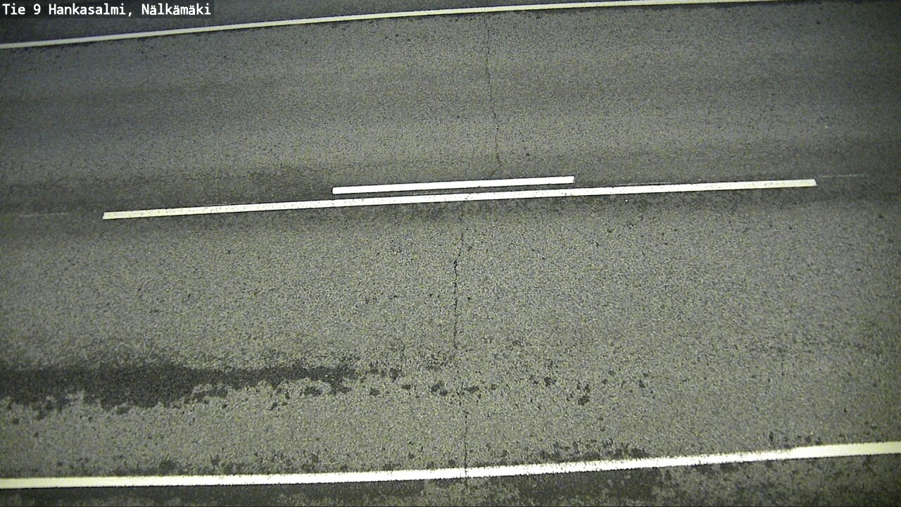 Weather Camera Image Väg 9 Hankasalmi, Nälkämäki, Hankasalmi, Keski-Suomi