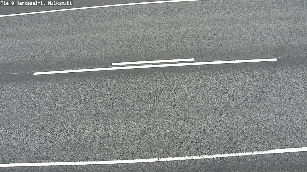 Weather Camera Image Väg 9 Hankasalmi, Nälkämäki, Hankasalmi, Keski-Suomi